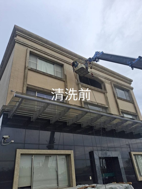 台南湖內區外牆清洗